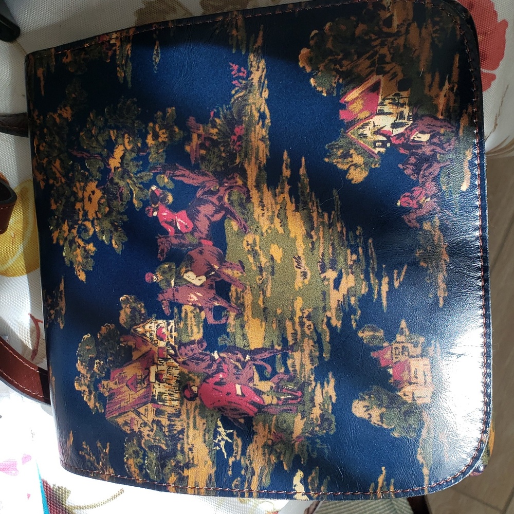 Patricia Nash Granada Leather Crossbody Kent Countryside - Picture 3 of 16